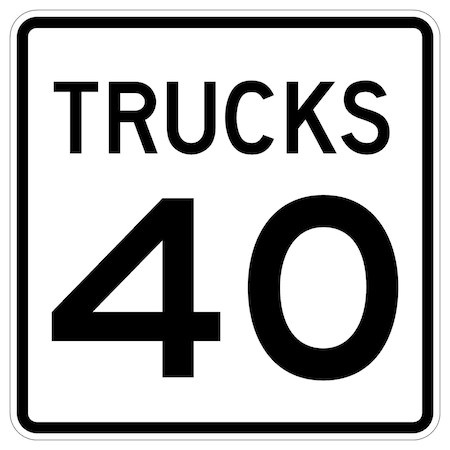 Sign Solutions Usa 48 in Height, 48 in Width, Aluminum, Square DUS08DWT4848R2-2P40